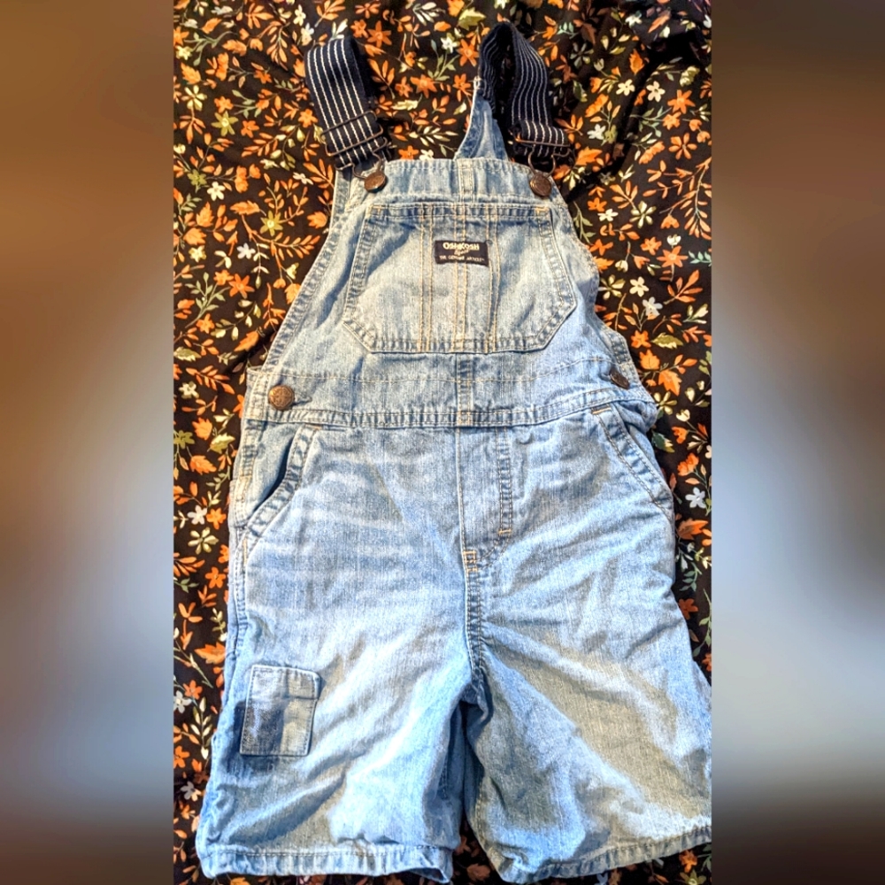 Osh kosh denim overalls